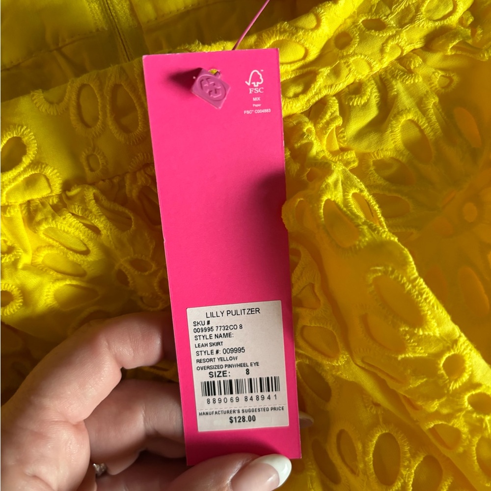 Lilly Pulitzer Sunny Yellow Floral Dress